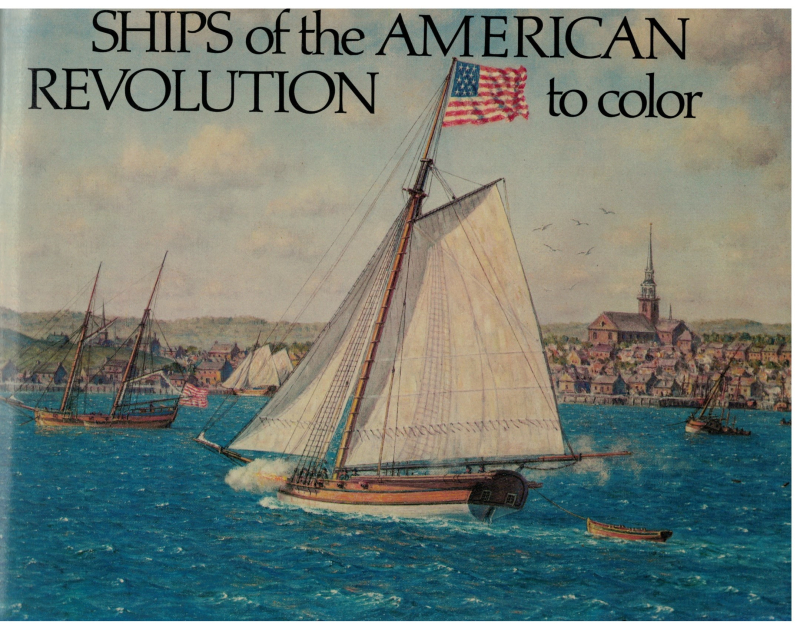 Ships of the american revolution to color  (1 St.) Bellerophon Books